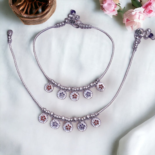 Silver Payal For Women - Jauhari Jewellers