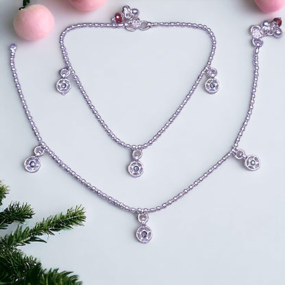 Silver Payal For Women - Jauhari Jewellers