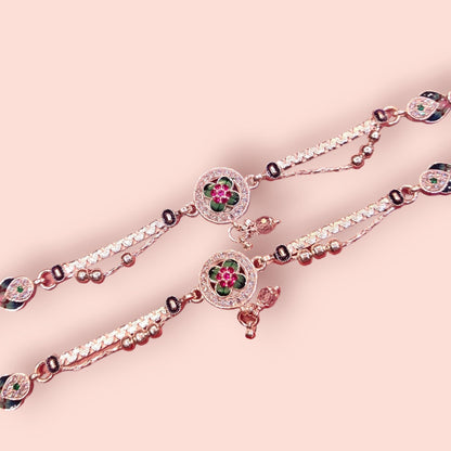 Silver Payal For Women - Jauhari Jewellers